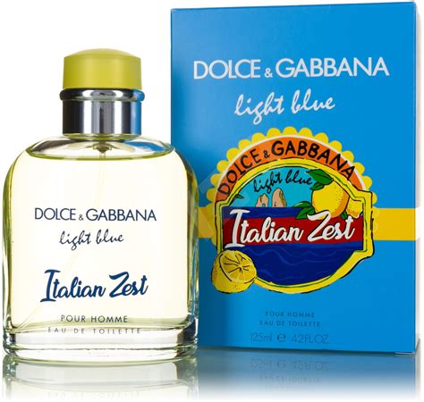 dolce gabbana light blue italian zest probe|dolce and gabbana lemon zest.